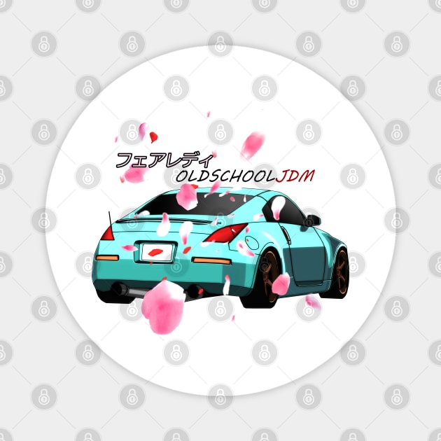 350Z Sakura Magnet by OSJ Store